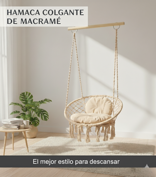 SILLA HAMACA REDONDA
