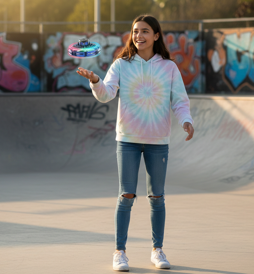 Drone Giroscopio Volador Spinner Led