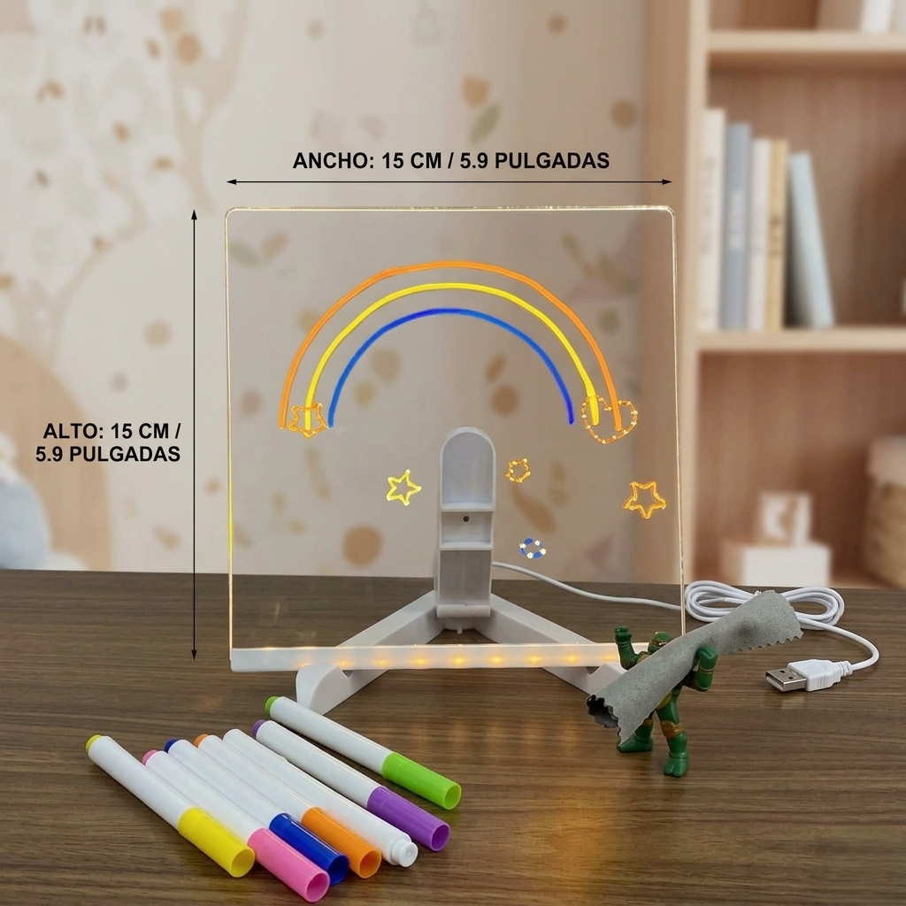 Pizarra Magica Led Acrilica