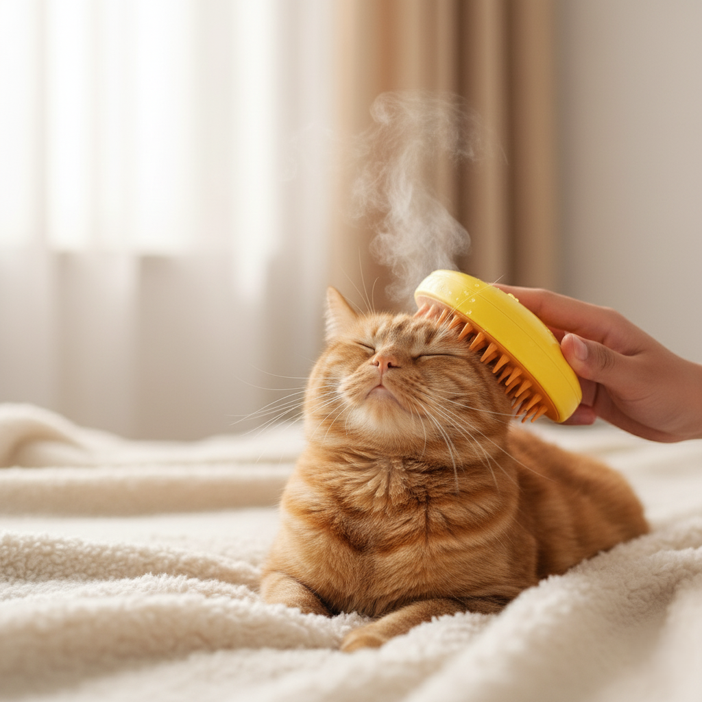 Cepillo A Vapor Para Mascotas