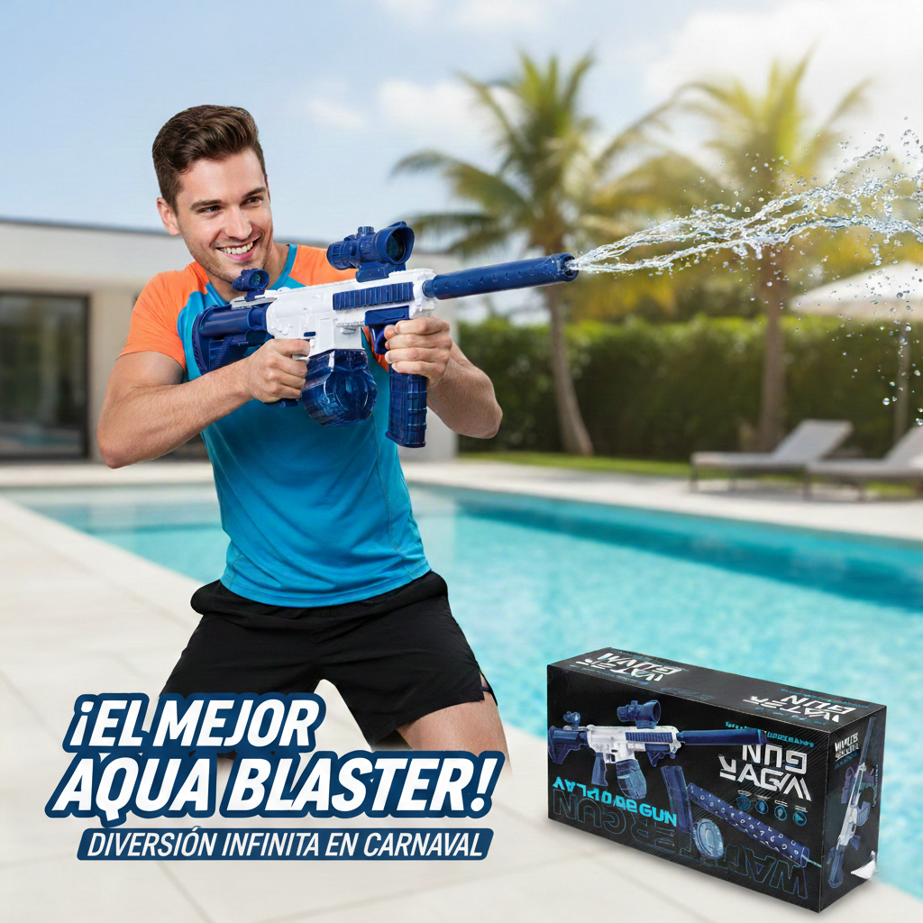 Pistola de Agua Recargable