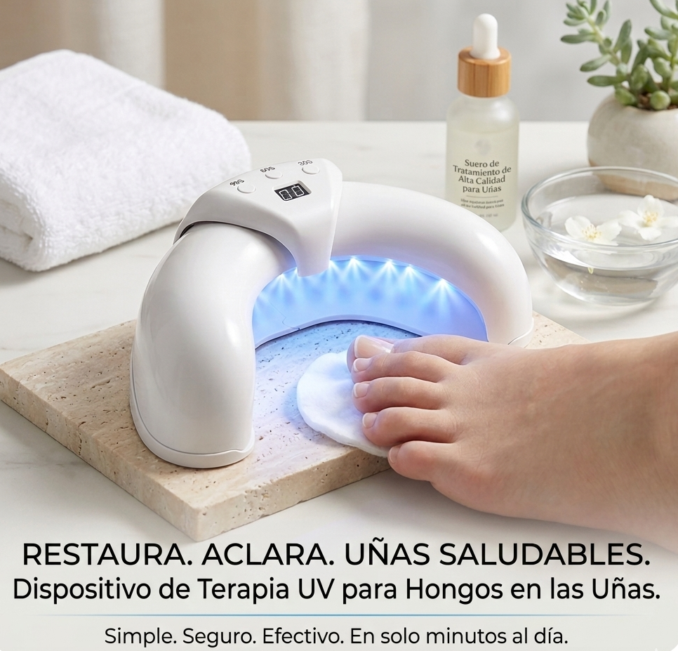 Removedor de Hongos de Uñas con Luz UV