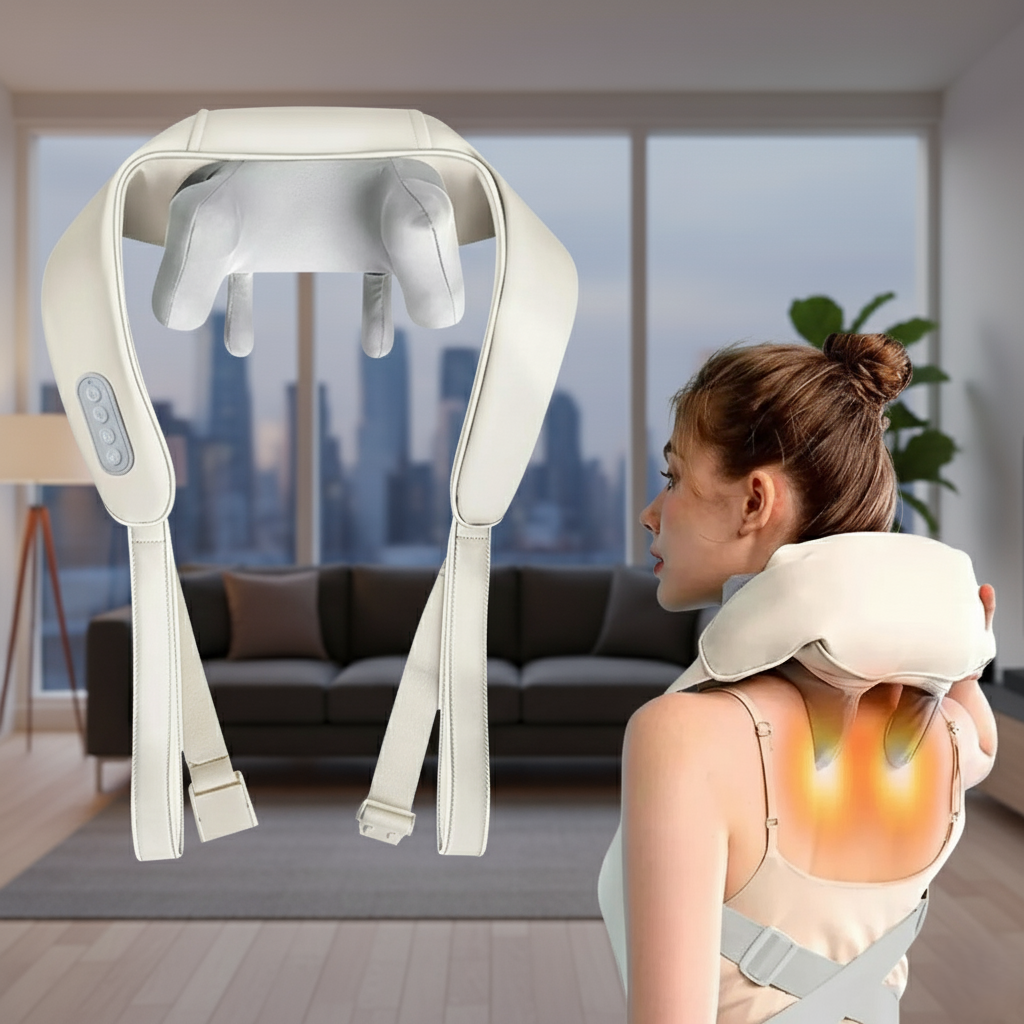 Masajeador Electrico De Cuello Y Espalda