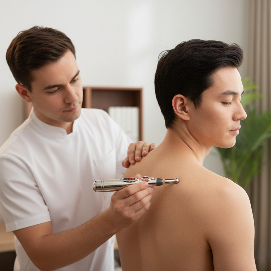 Lapiz De Acupuntura Masajeador Pluma