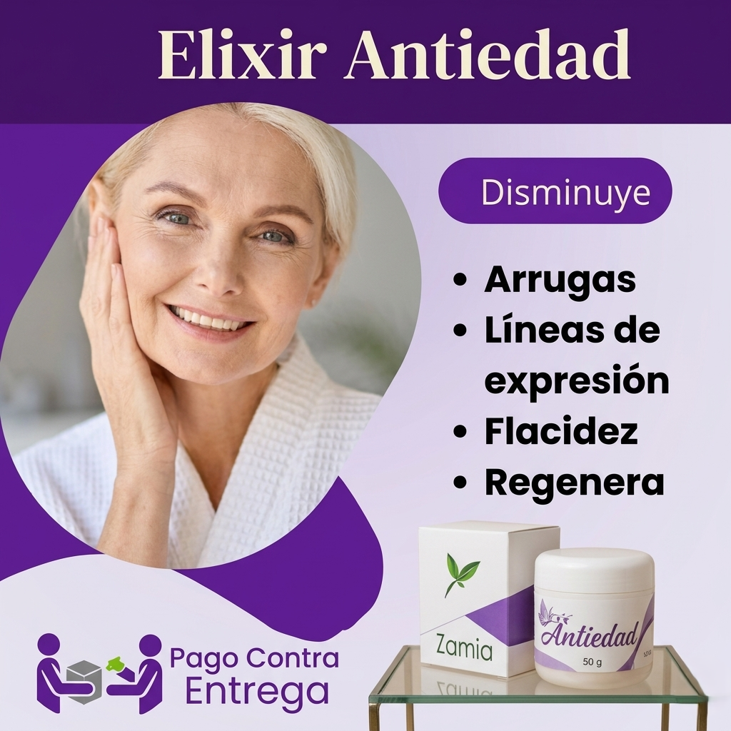 Crema Antiedad Zamia Elixir Original