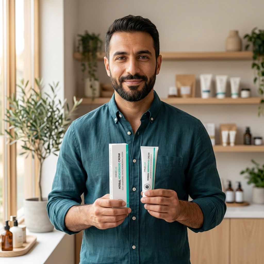 Crema Herbal para las Hemorroides