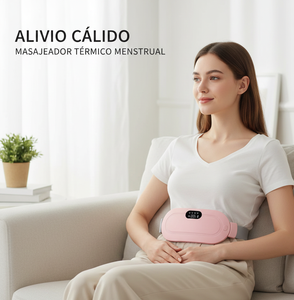 Masajeador Térmico para Colicos Menstruales