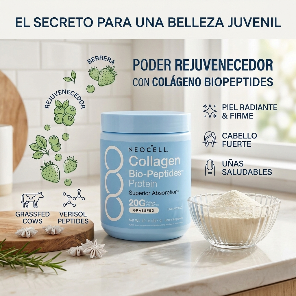 Collagen Biopeptides Poder Rejuvenecedor