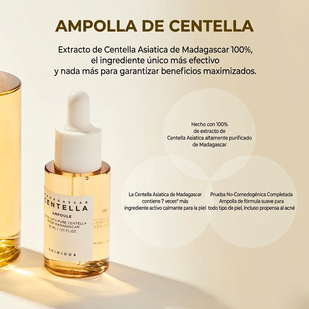 Kit De Serum Facial Madagascar Centella