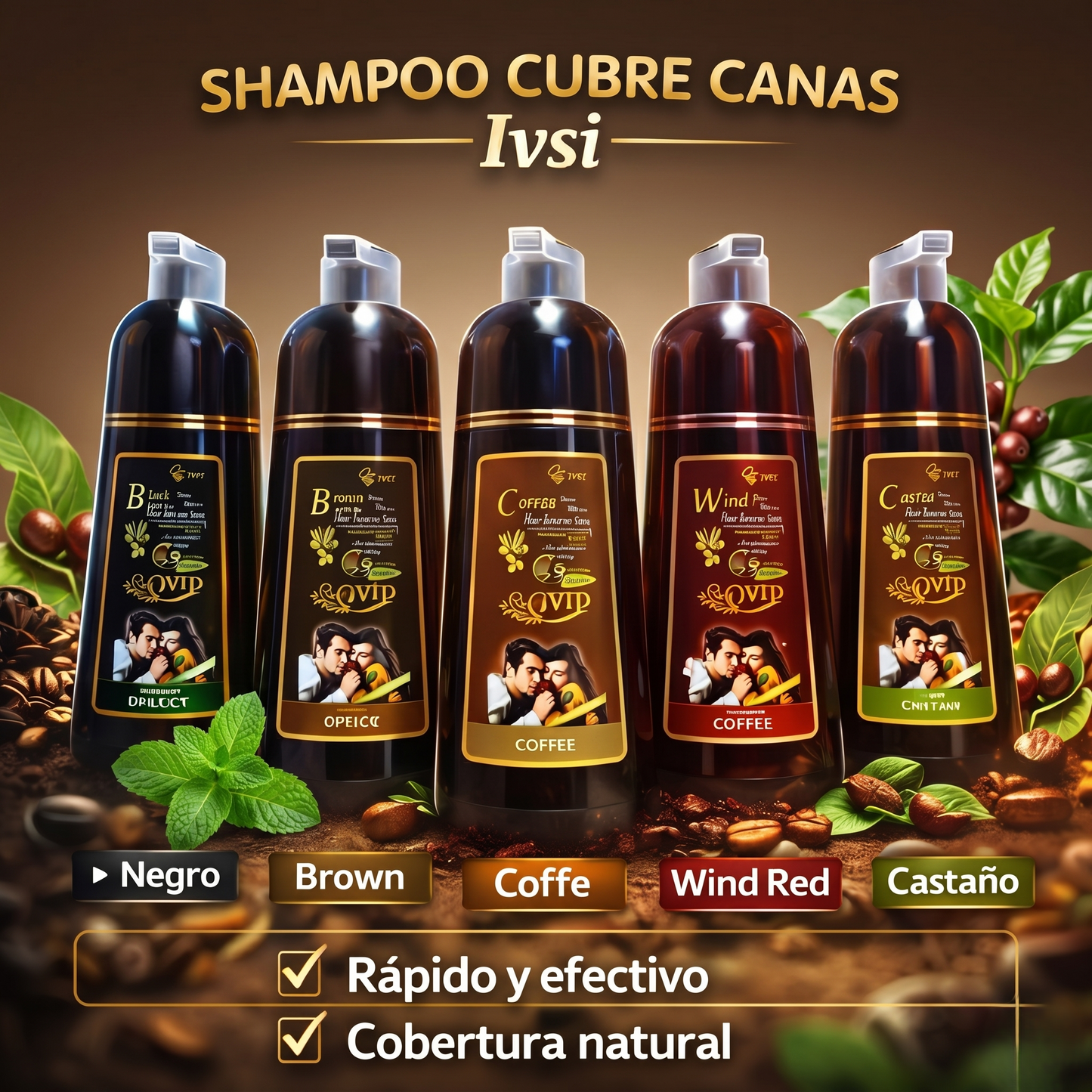 Champú Cubre Canas Ivsi Tarro 400ml