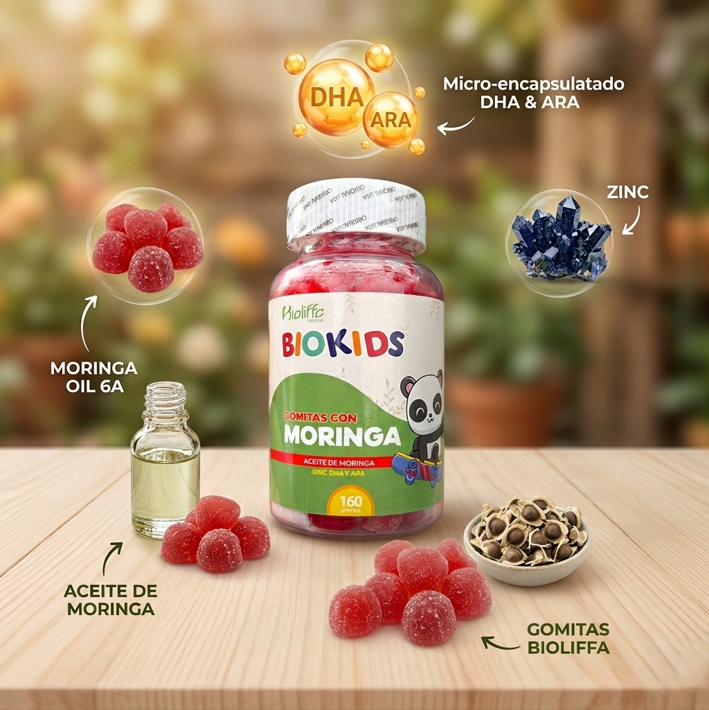 Moringa En Gomitas De Biokids