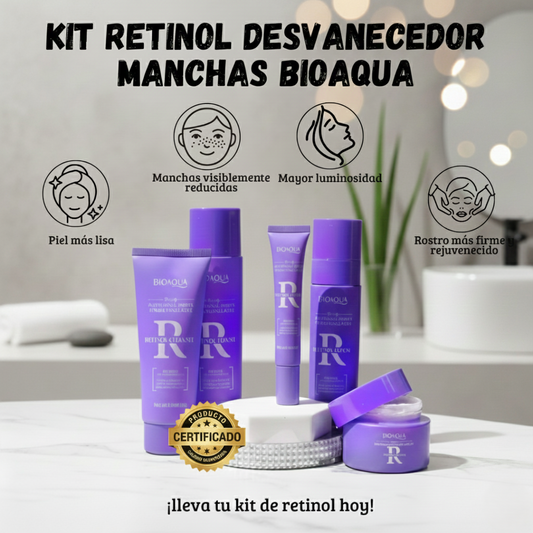 Kit Retinol Desvanecedor Manchas Bioaqua