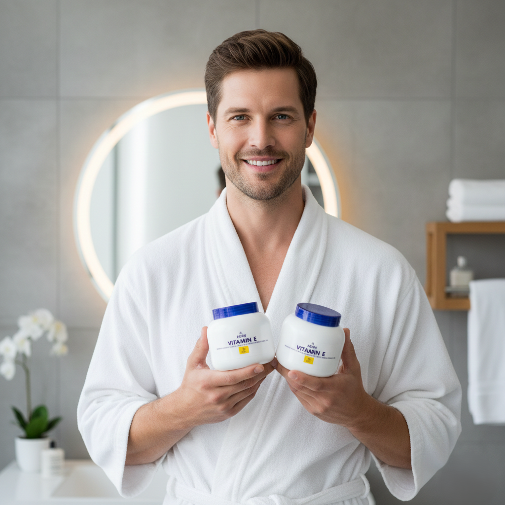 Crema Hidratante de Vitamina E con Aceite de Girasol