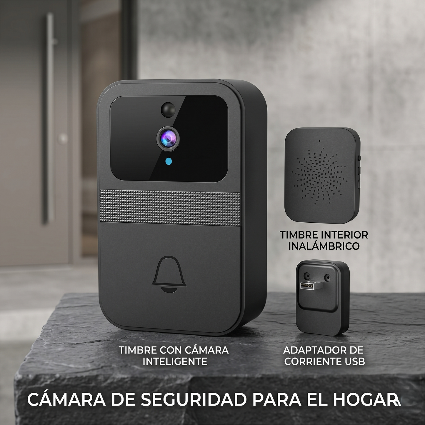 Timbre Inalámbrico con Cámara D9