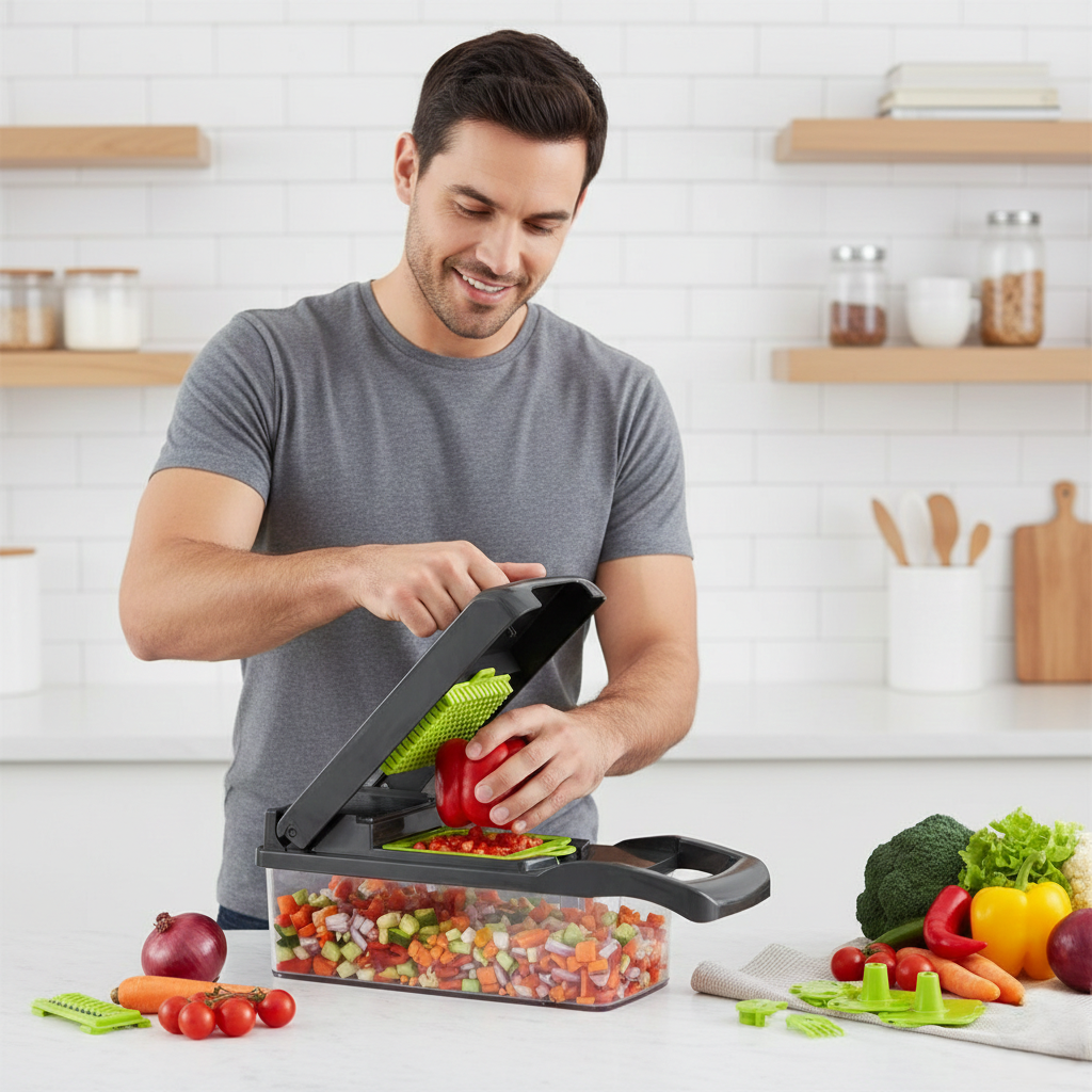 Cortador Multifuncional de verduras Todo en 1