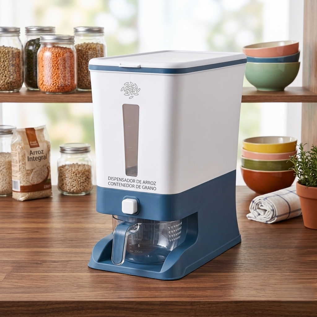 Dispensador de Arroz Hermético 25 Libras