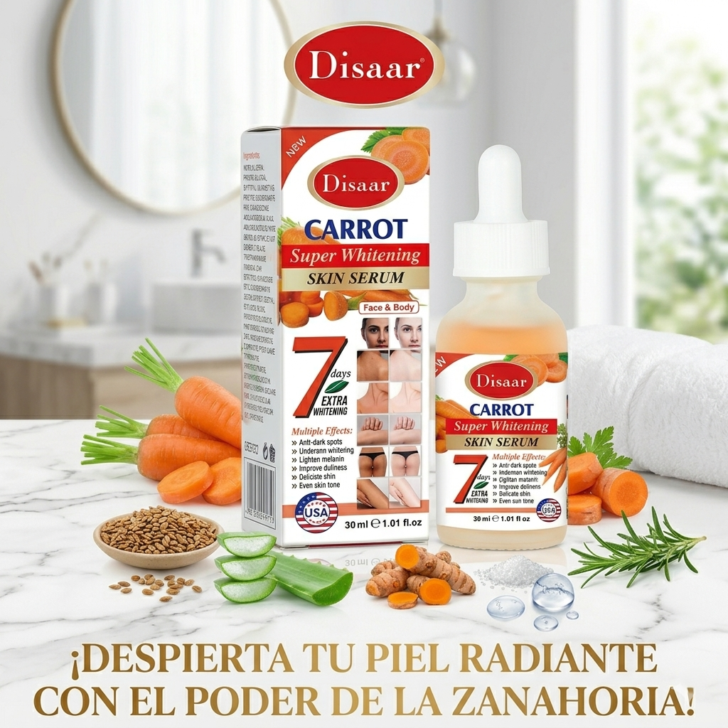 Serum Quita Manchas De Zanahoria Disaar