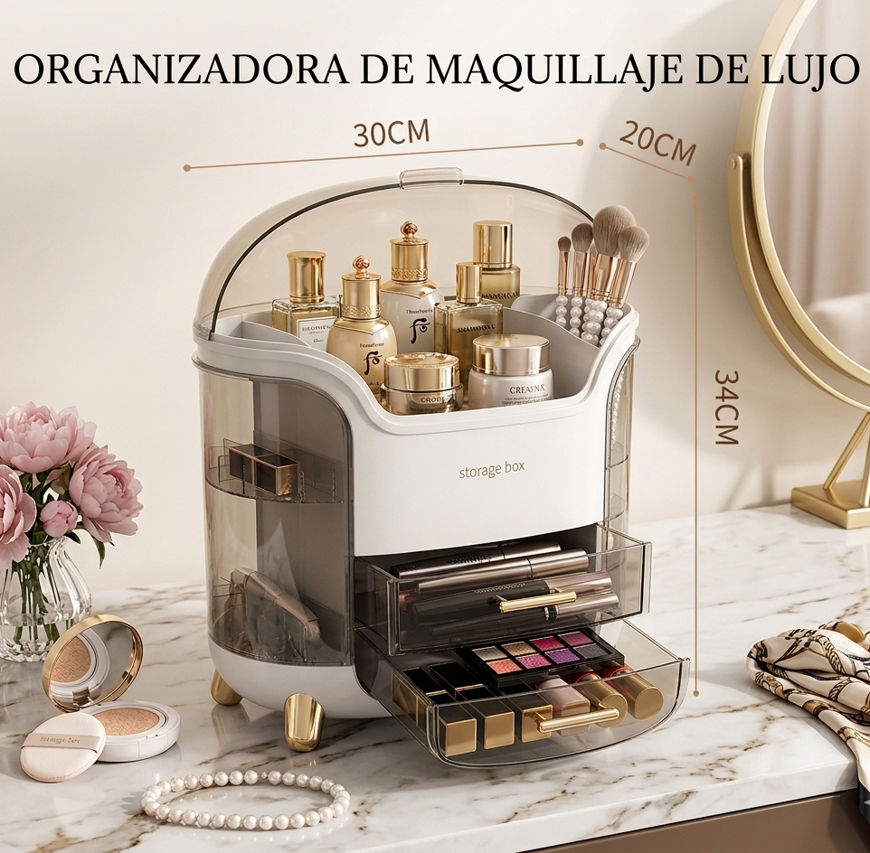 Organizadora De Maquillaje De Lujo