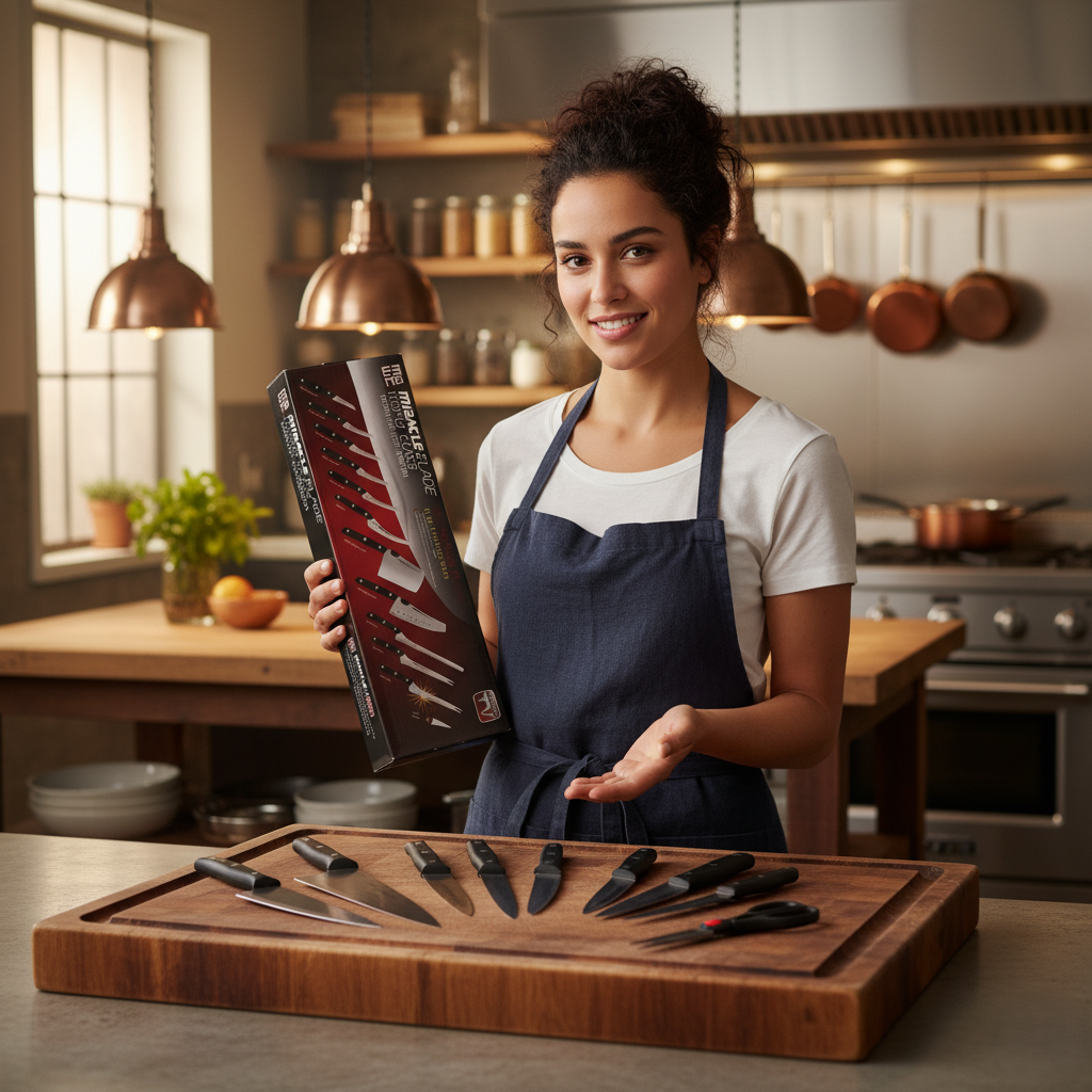 SET DE CUCHILLOS 13 PIEZAS