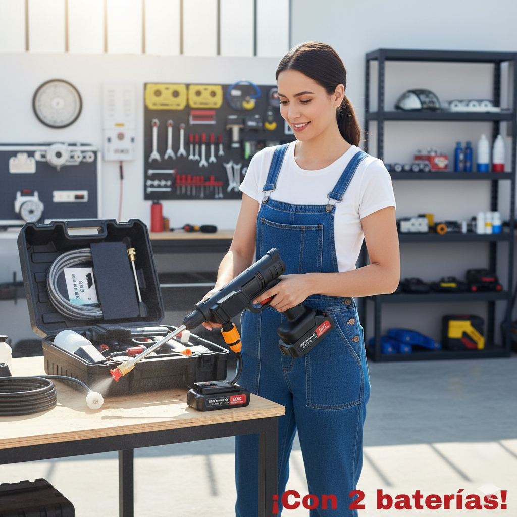 Hidrolavadora Doble Batería Ultra Presión
