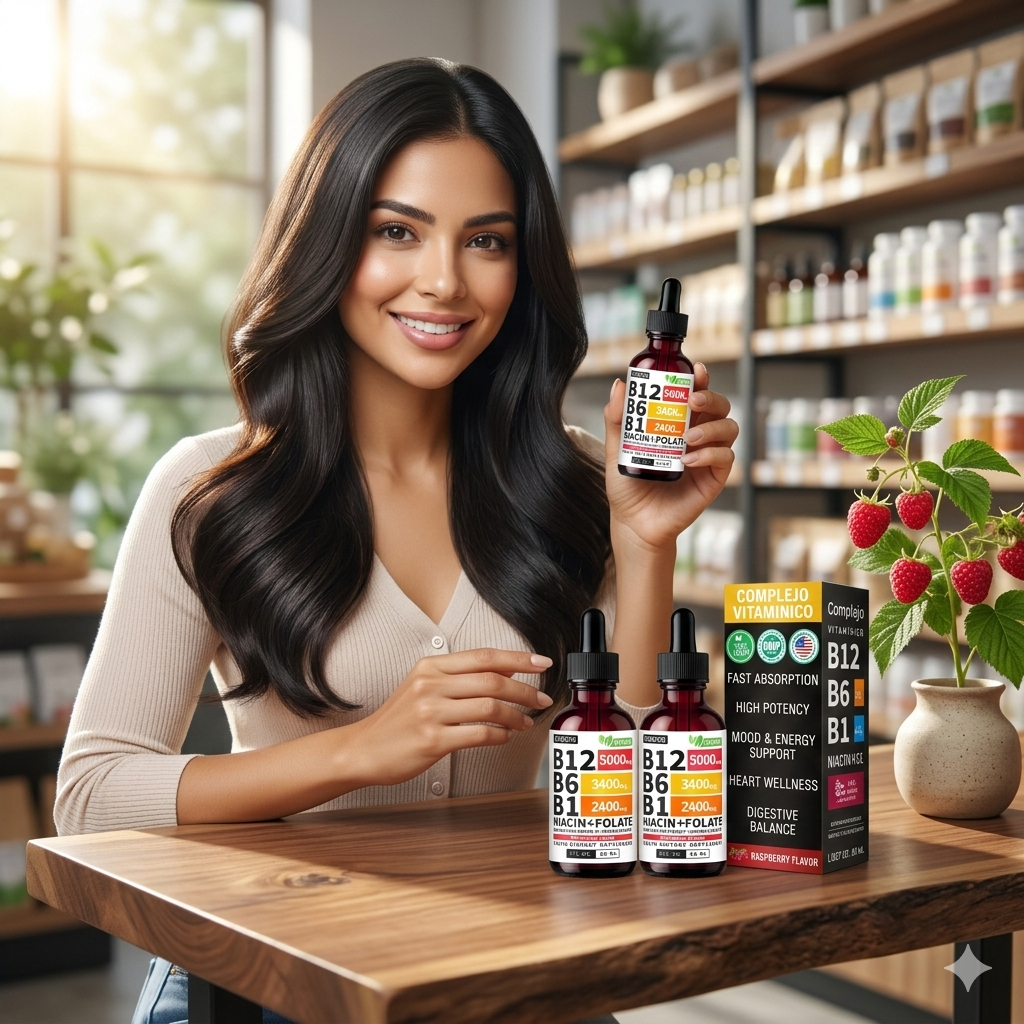 Complejo Vitamínico Líquido Nusava B12