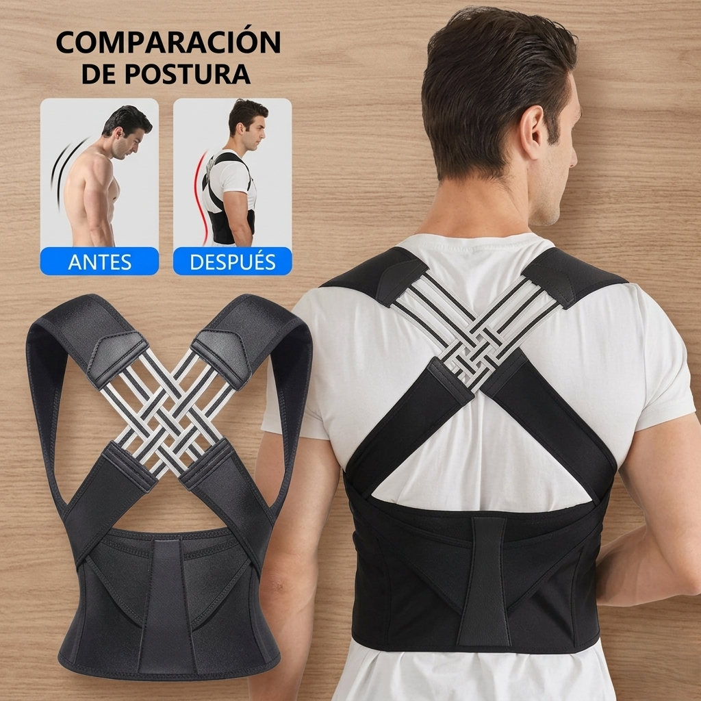Corrector de Postura Ajustable Premium