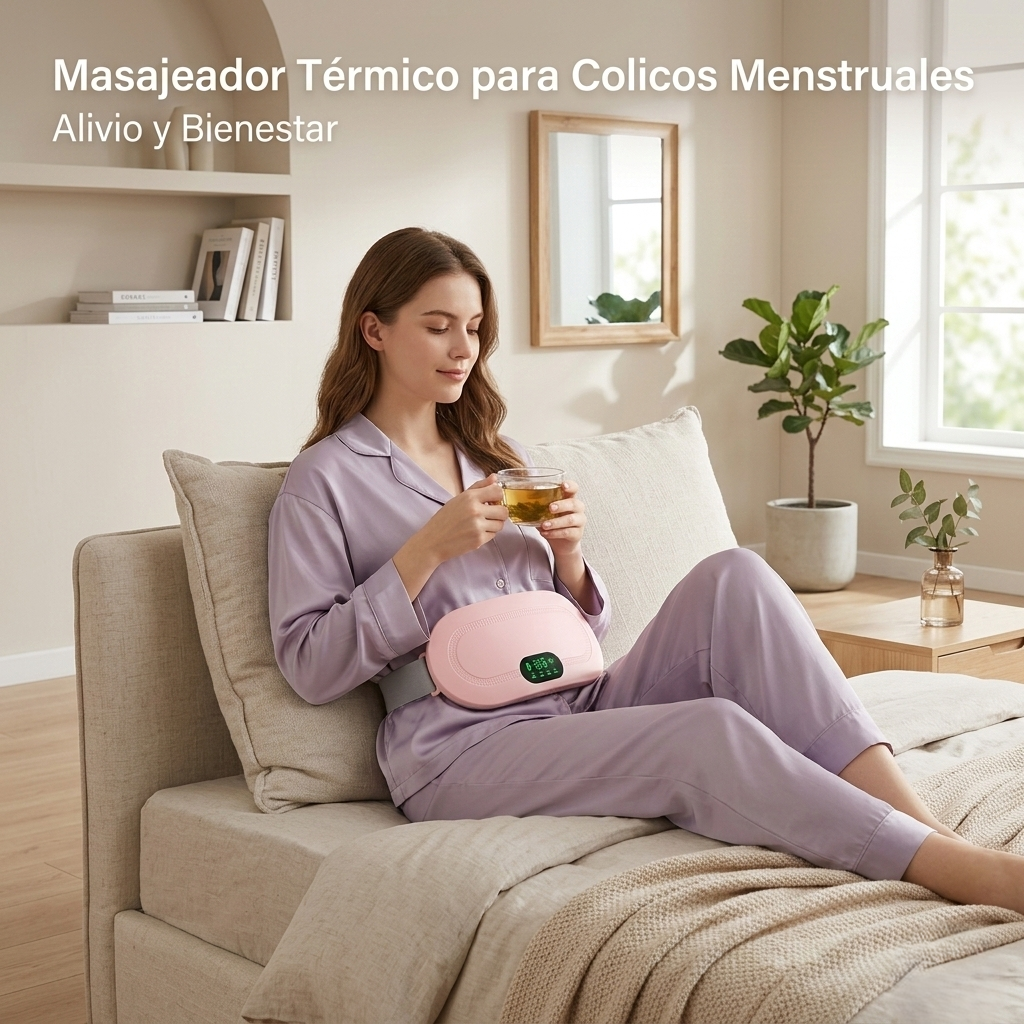 Masajeador Térmico para Colicos Menstruales
