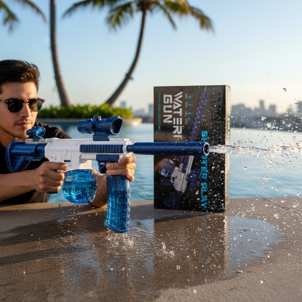 Pistola de Agua Recargable