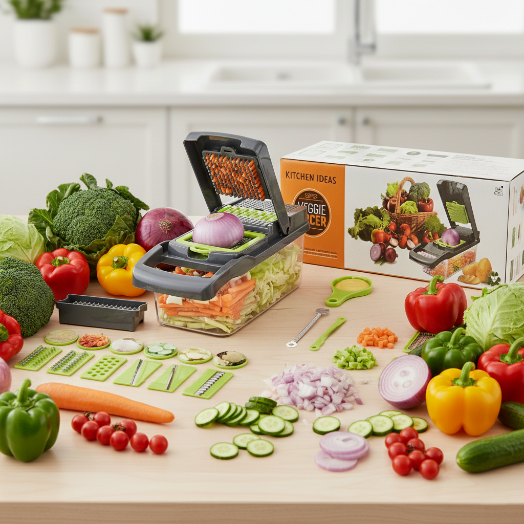 Cortador Multifuncional de verduras Todo en 1