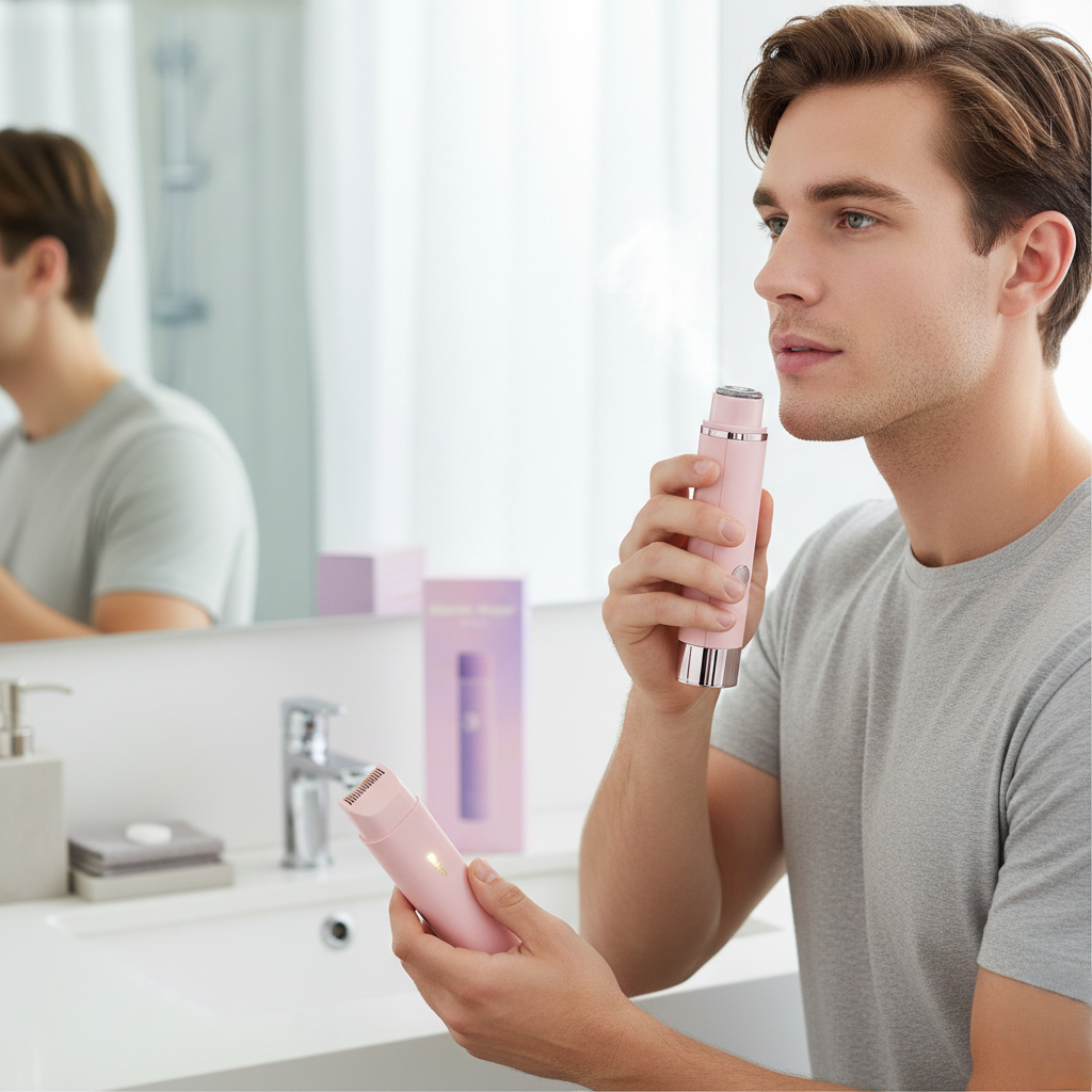 Depiladora Facial y Corporal electrica 2 en 1