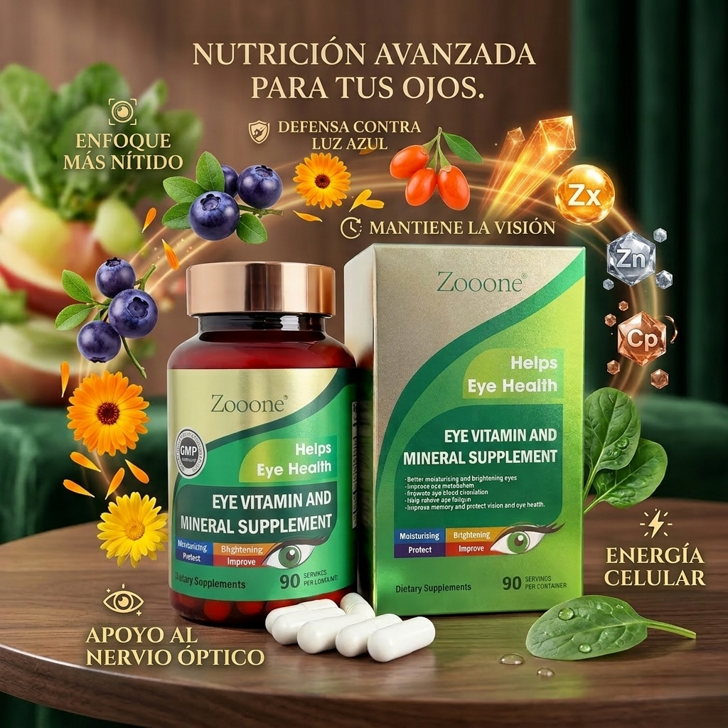 Vitaminas y Minerales para Ojos de Zooone