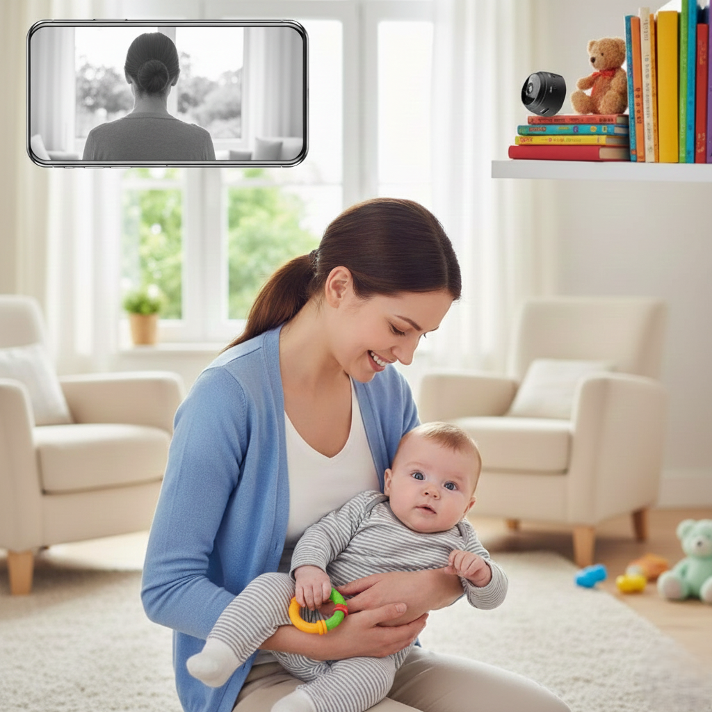 Mini Camara Espia A9 Wifi Hd