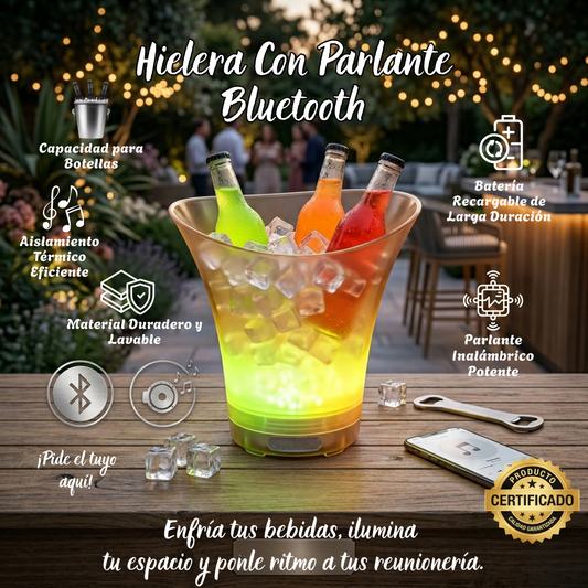 Hielera Con Parlante Bluetooth