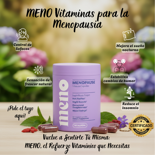 MENO Vitaminas para la Menopausia