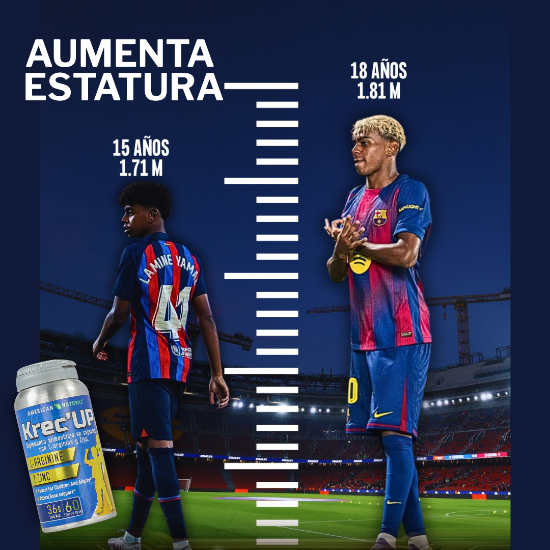 Krec Up Crecimiento Fuerte de 60 Cápsulas