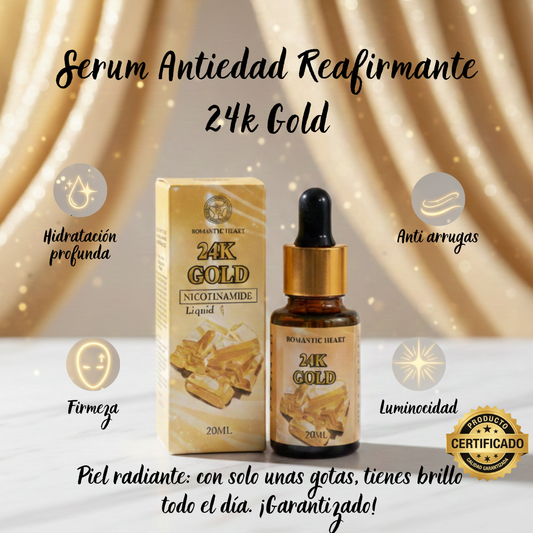 Serum Antiedad Reafirmante 24k Gold
