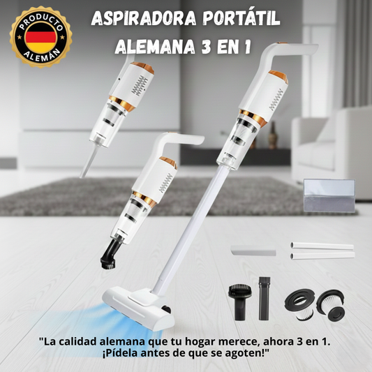 Aspiradora Alemana 3 En 1