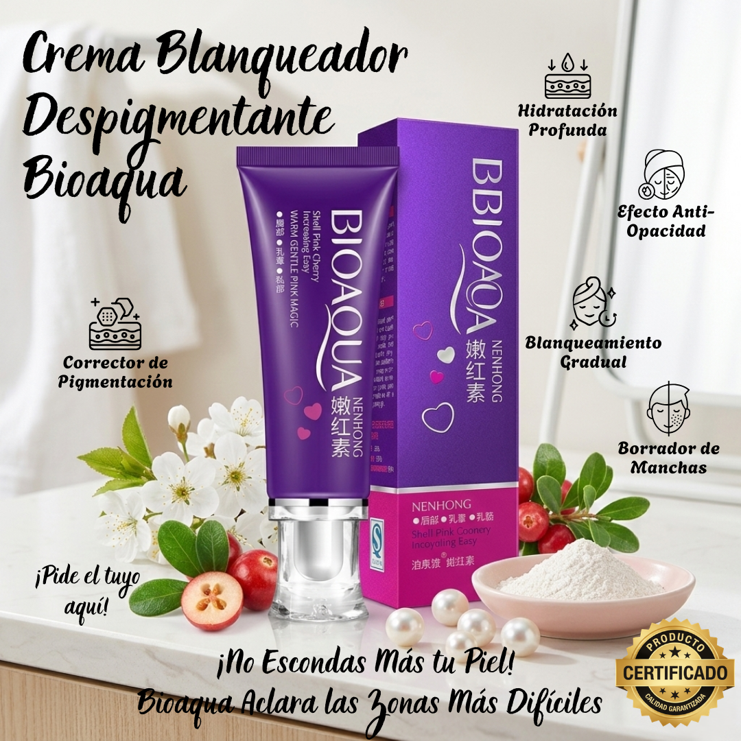 Crema Blanqueador Despigmentante Bioaqua