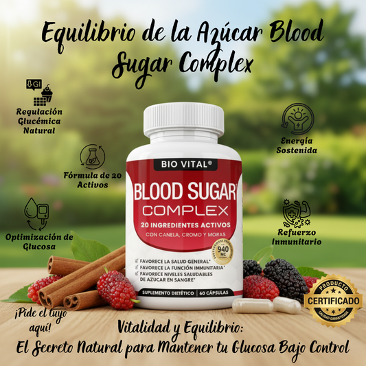 Equilibrio de la Glucosa Blood Sugar Complex