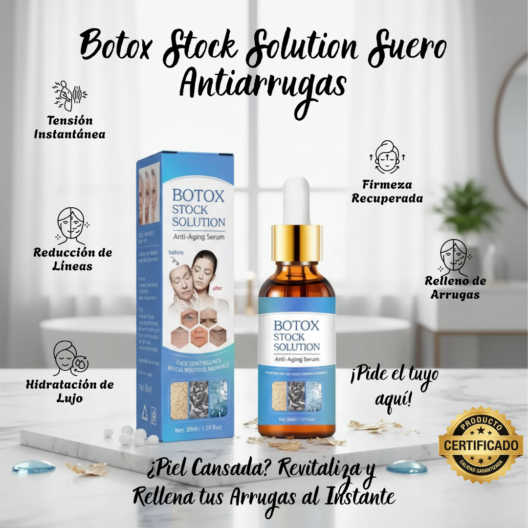 Botox Stock Solution Suero Antiarrugas