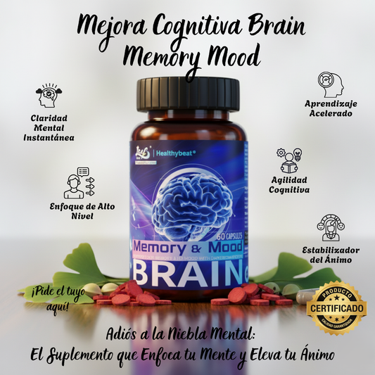 Mejora Cognitiva Brain Memory Mood