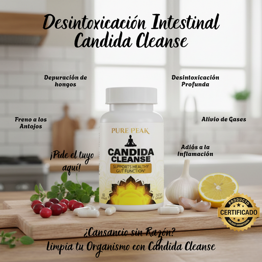 Desintoxicación Intestinal Candida Cleanse