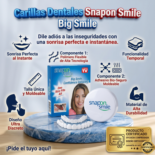 Carillas Dentales Snapon Smile