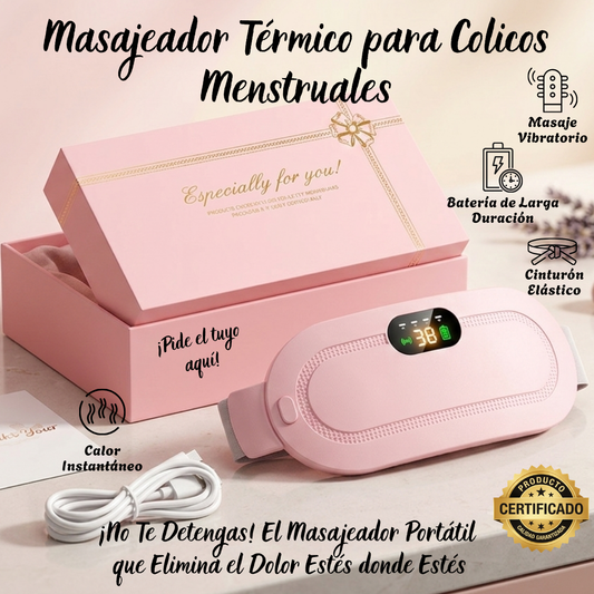 Masajeador Térmico para Colicos Menstruales