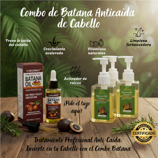 Combo de Batana Anticaída de Cabello