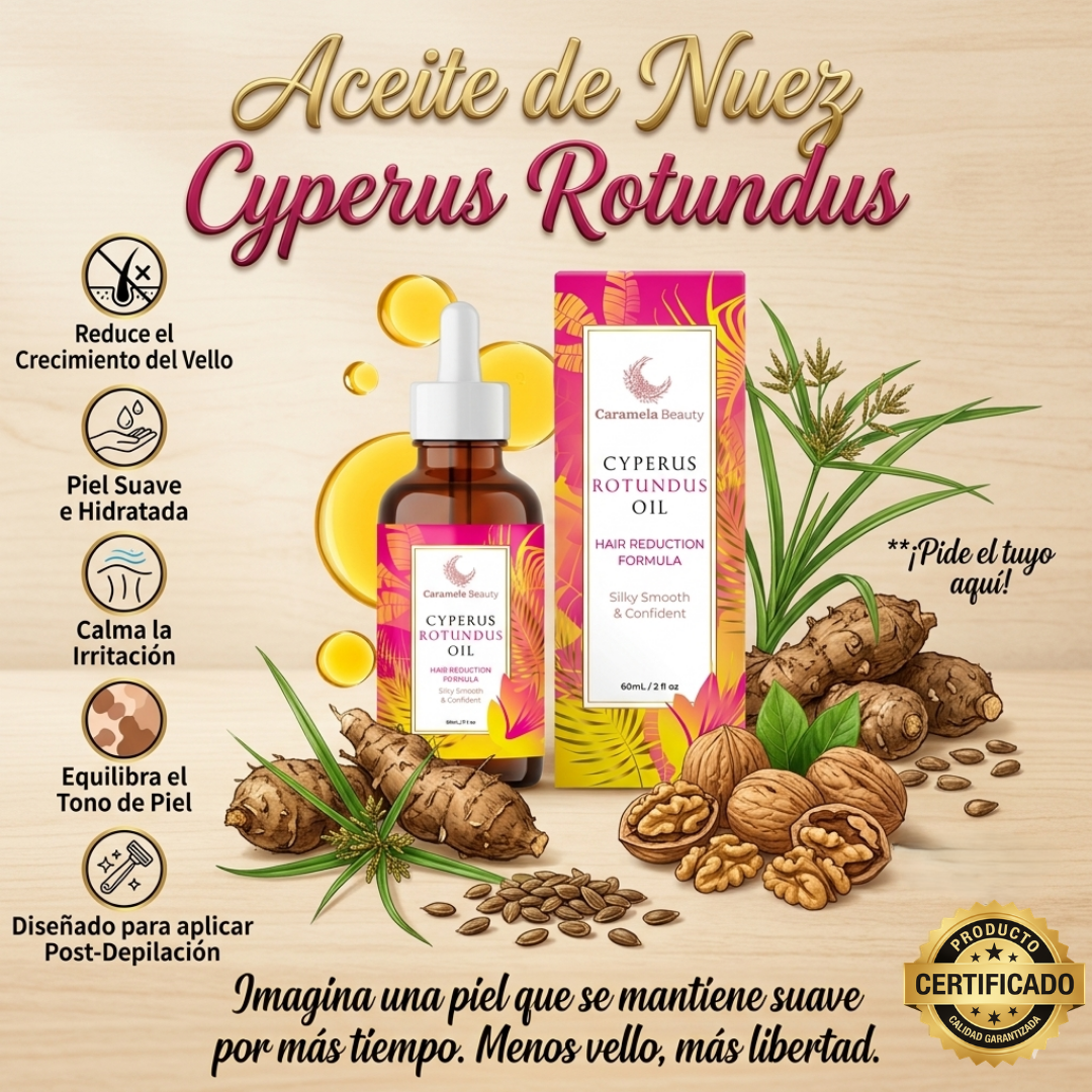 Aceite De Nuez Cyperus Rotundu