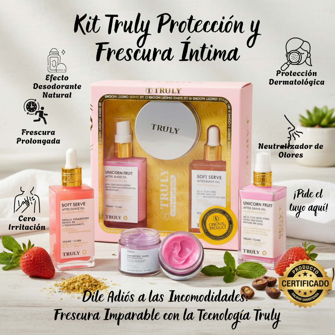 Kit Truly Protección y Frescura Íntima