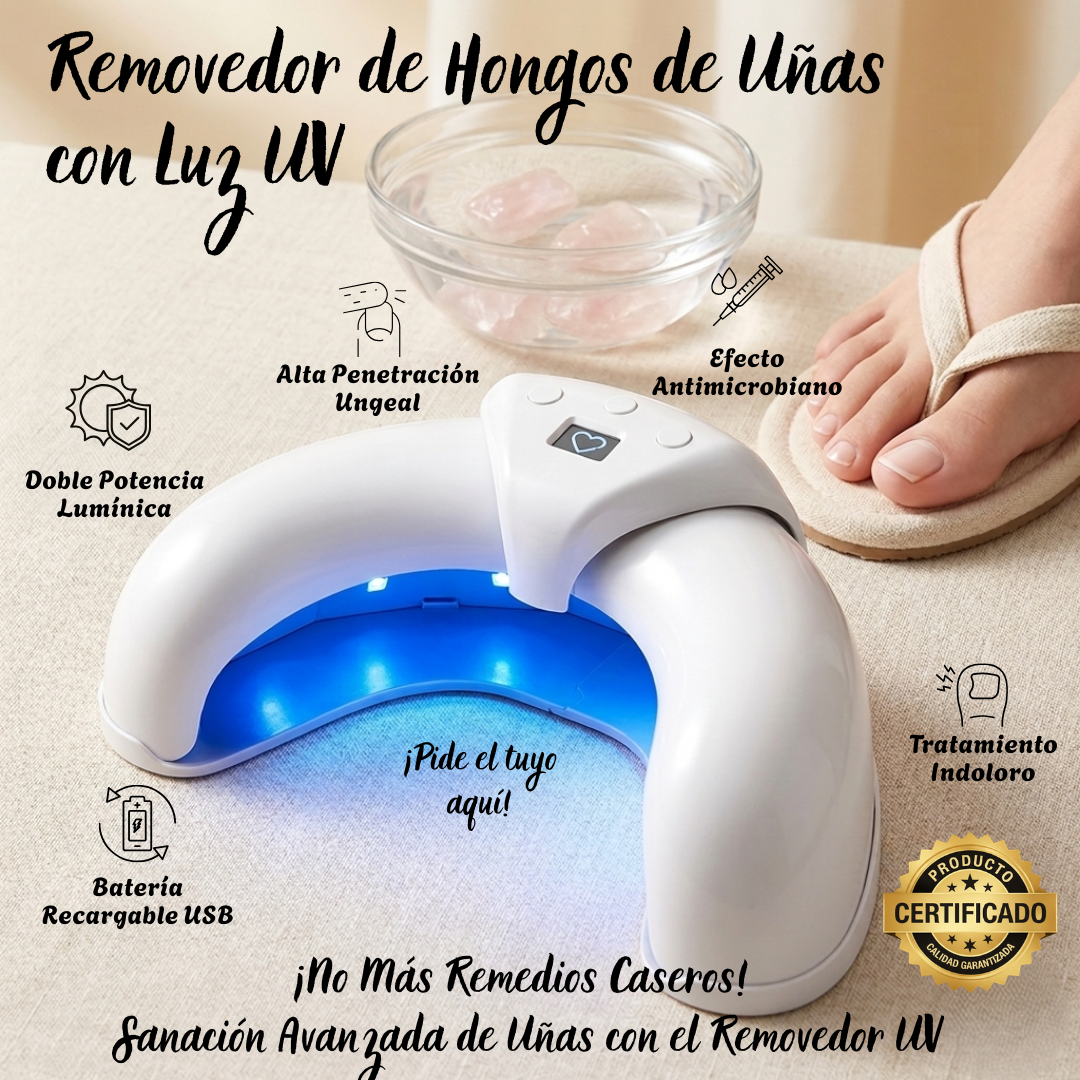 Removedor de Hongos de Uñas con Luz UV