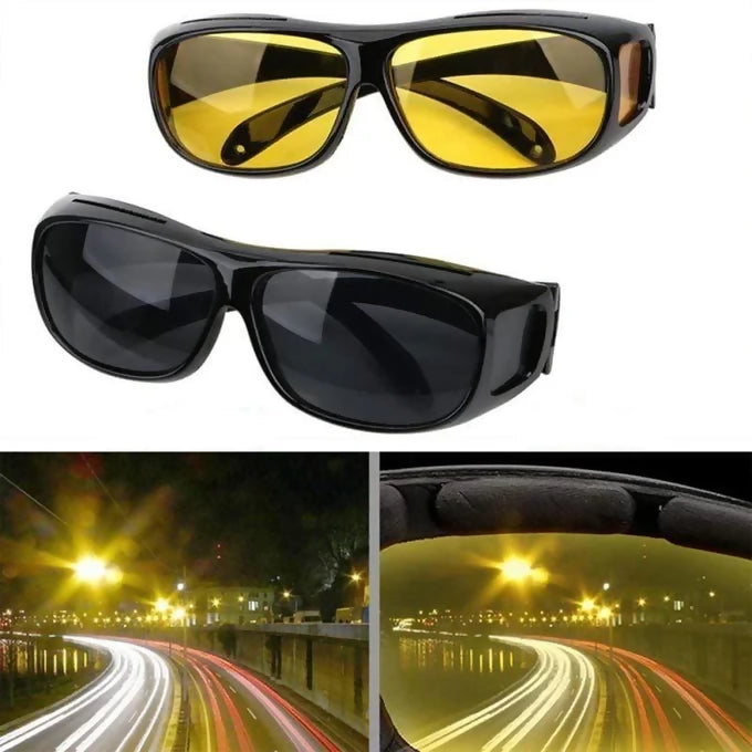 Gafas HD vision nocturna 2 en 1