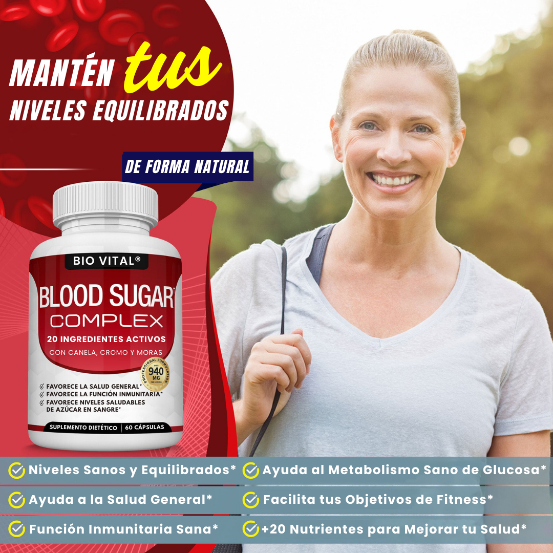 Equilibrio de la Glucosa Blood Sugar Complex